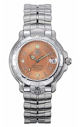TAG Heuer 6000 Stainless Steel / Salmon / Bracelet